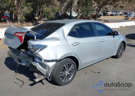 2016 Toyota Corolla Le Plus z USA, uszkodzony, nr VIN 5YFBURHE8GP385261